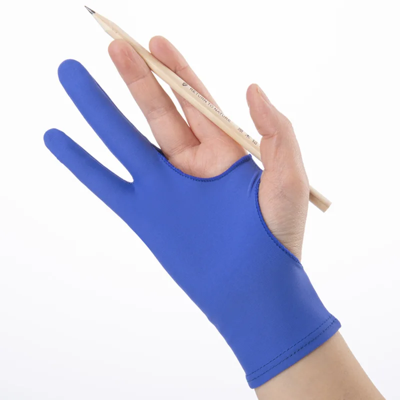 Two Finger Anti-fouling Glove  - Drawing Glove Two Finger Artist ulasan dan harga