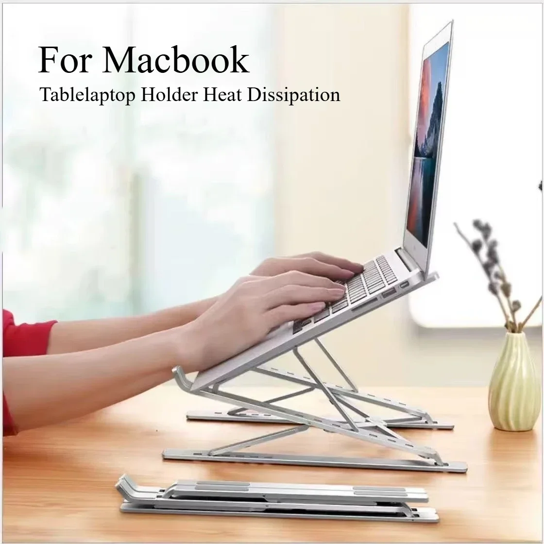 Laptop Stand For Macbook Foldi - Tablet Stand Adjustable Aluminum ulasan dan harga