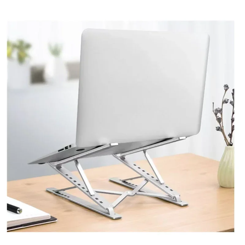 Laptop Stand For Macbook Foldi - Tablet Stand Adjustable Aluminum ulasan dan harga