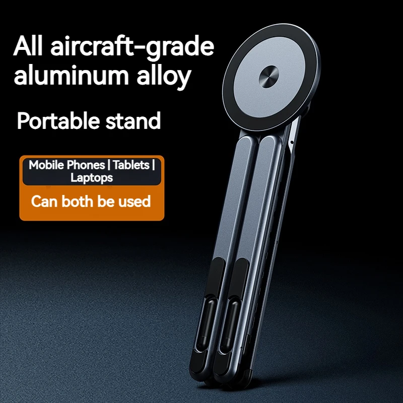 Foldable Magnetic Laptop Stand - Tablet Stand Adjustable Aluminum ulasan dan harga