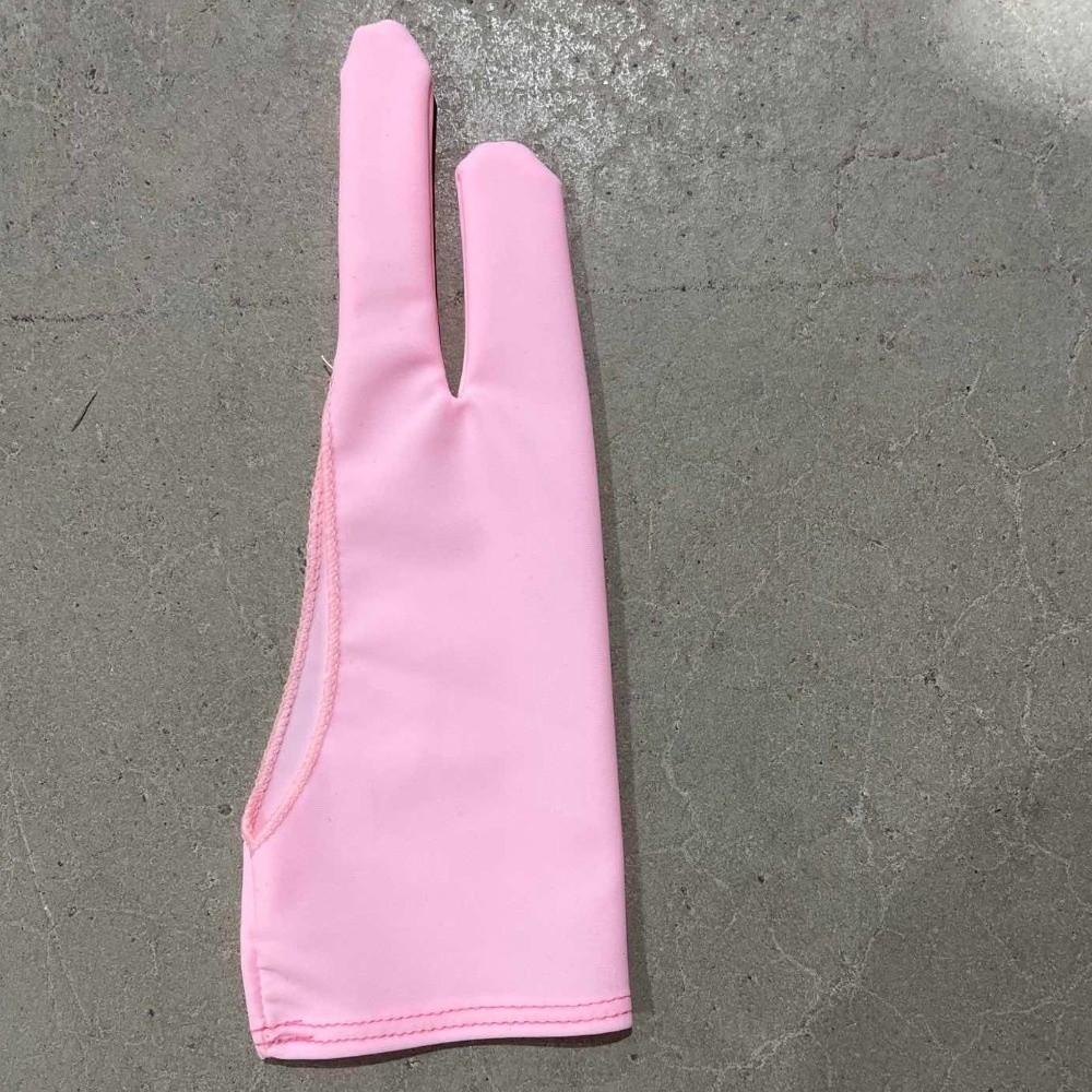 For Artist Anti-Scratch Anti-f - Drawing Glove Two Finger Artist ulasan dan harga