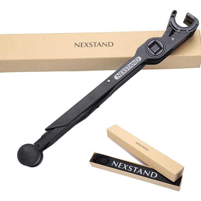 NEXSTAND K2 Folding Portable L - Tablet Stand Adjustable Aluminum ulasan dan harga