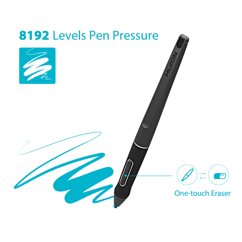 HUION Battery-Free Pen PW507 2 - Drawing Tablet Battery Free Stylus ulasan dan harga