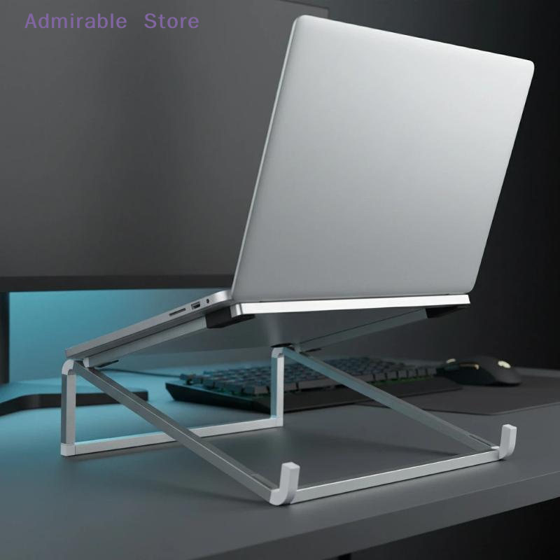 [W]Laptop Stand Adjustable Fol - Tablet Stand Adjustable Aluminum ulasan dan harga